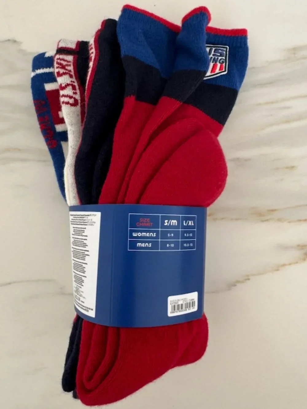 BRAND NEW J.Crew U.S. Ski & Snowboard Wool Socks three-pack S/M